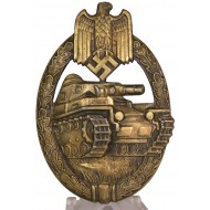 Panzerkampfabzeichen in Bronze KWM, Karl Wurster