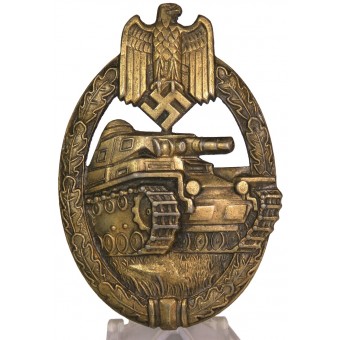 Panzerkampfabzeichen in Bronze KWM, Karl Wurster. Espenlaub militaria