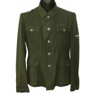 M 1942 Waffen-SS tunic. Beute wool, 1944 depot