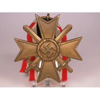 Bronze grade of the KVK 1939 cross with swords. Bronze. Espenlaub militaria