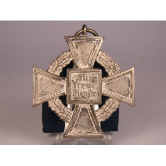 Cross For 25 years of civil service 2nd class, 3rd Reich. Friedrich Keller. Espenlaub militaria