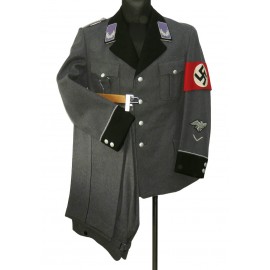 Reich Air Defense RLB official tunic and service trousers in the rank of Luftschutzführer