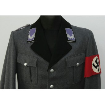 Reich Air Defense RLB official tunic and service trousers in the rank of Luftschutzführer. Espenlaub militaria