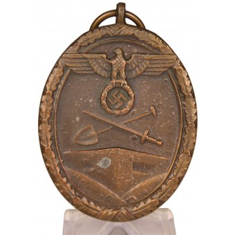 Western Wall medal, type 2, 1944. Espenlaub militaria