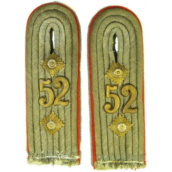 WWII:Schulterstückauflage:S,vergoldet Paar 