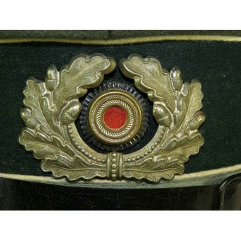 Third Reich Wehrmacht Heeres Infantry, private purchased  visor hat. Espenlaub militaria