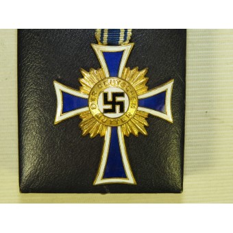 Gold Grade Mothers Cross/Ehrenkreuz der Deutschen Mutter in Gold by Hans Gnad, Wien. Espenlaub militaria