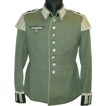 Infantry Waffenrock - tunic in rank Oberfeldwebel in Musician unit- Musikzug in Wehrmacht Heer - German Army. Espenlaub militaria
