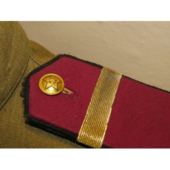 M 43 Red Army gymnasterka for enlisted personnel in rank of Infantry Efreytor with everyday shoulder boards. Espenlaub militaria