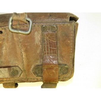 Mosin leather ammo pouch, pre-war made.. Espenlaub militaria