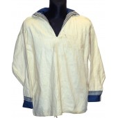 Soviet RKKF- navy white summer shirt for enlisted personnel