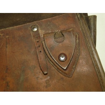 Soviet Russian RKKA M 41 leather Map case with no visible markings. Espenlaub militaria