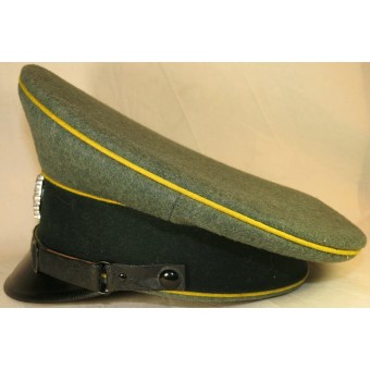 Wehrmacht Heer signals visor hat for NCO. Espenlaub militaria
