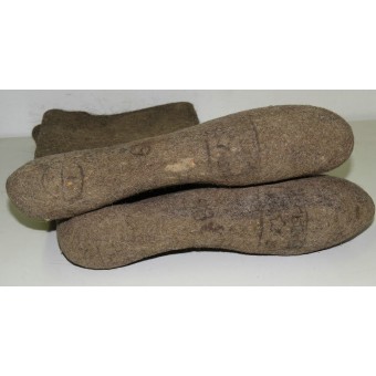 WW2 Mint condition soviet russian wool shoes - Valenky.. Espenlaub militaria