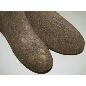 WW2 Mint condition soviet russian wool shoes - Valenky.. Espenlaub militaria