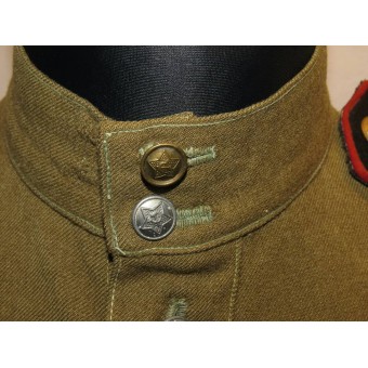 M 43 Artillery sergeant gymnasterka, WW1 Canadian wool made. Espenlaub militaria