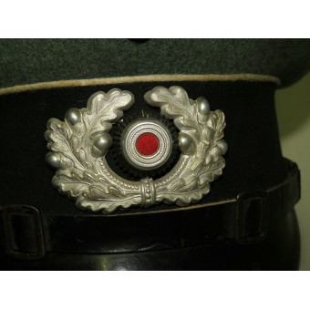 German visor hat for enlisted ranks in infantry- Wehrmacht Heer. Espenlaub militaria