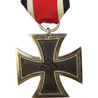 Iron cross 1939, rare producer J.J. Stahl Strassburg. Espenlaub militaria