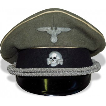 Kleiderkasse Waffen SS visor hat for enlisted man. Espenlaub militaria