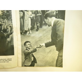 Propaganda magazine in estonian, Hitler and Child. Espenlaub militaria