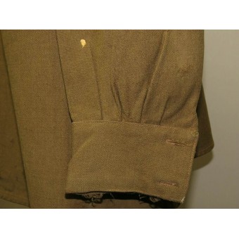 Soviet Russian M 43 lend lease wool gymnasterka jacket in salty condition. Espenlaub militaria