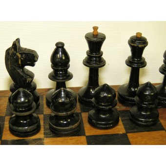 Table game - Chess, early postwar. Espenlaub militaria