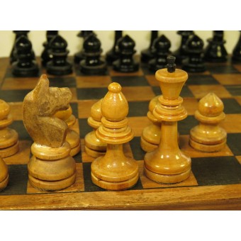 Table game - Chess, early postwar. Espenlaub militaria