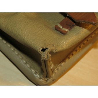 German oilcloth ammo pouch for a semi-automatic rifle. Espenlaub militaria