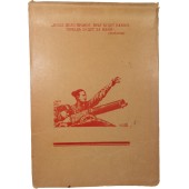 WW2 Notebook of the Red Army propagandist. 