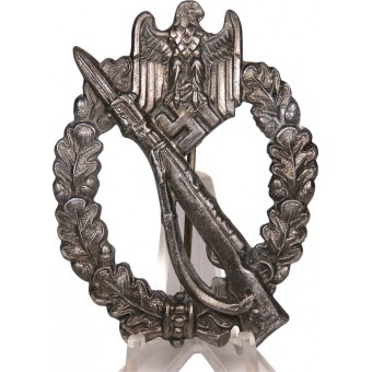 Infantry Assault Badge in silver R.S marked. Espenlaub militaria