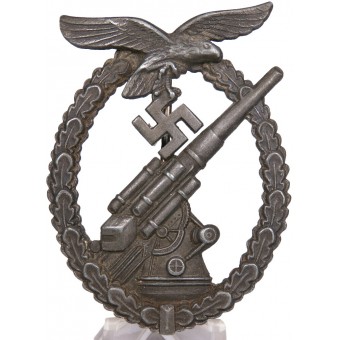 Anti-aircraft artillery badge / Luftwaffe-Flakkampfabzeichen Assmann. Espenlaub militaria
