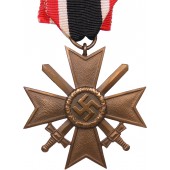 Wächtler u Lange KVK II War merit cross with swords. 1939 PKZ 100