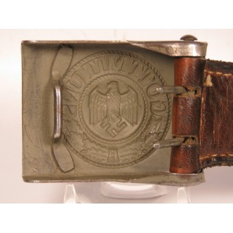 Combat Wehrmacht belt with steel buckle, Franke & Co Lüdenscheid. Espenlaub militaria