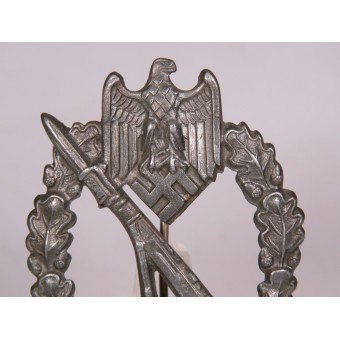 Ernst L. Müller Infanteriesturmabzeichen in Silber. Type 1.8.2. Espenlaub militaria