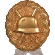 Gold class wound badge, 1918