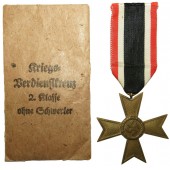 War merit cross 2nd class w/o swords Grossmann & Co Wien XV