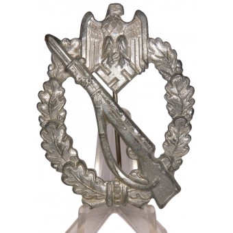 Glanzverzinkt S.H.u.Co 41 Infanterie Sturmabzeichen. Espenlaub militaria