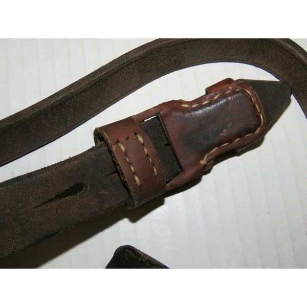 World War II German Kar98k bayonet with its frog in Bayonets