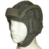 RKKA armored crew of the Red Army canvas helmet, dated 1944