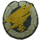 Luftwaffe paratrooper badge embroidered version