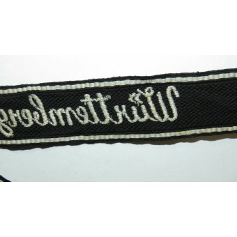 SS Politischen Bereitschaft “Württemberg” cuff title. Espenlaub militaria