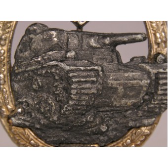 Panzerkampfabzeichen in silver 25 CE Juncker. Espenlaub militaria