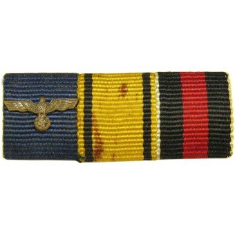 Wehrmacht officer ribbon bar. Espenlaub militaria