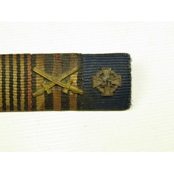 WW1 and WW2 awards ribbon bar. Espenlaub militaria