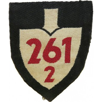 3rd Reich RAD Abt 2/261 sleeve patch. Espenlaub militaria