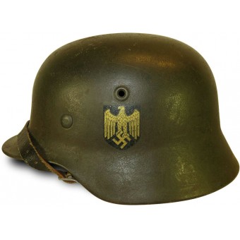 Kriegsmarine M 40 single decal helmet. Espenlaub militaria