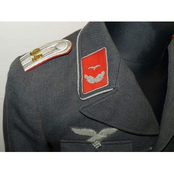 Luftwaffe Flakartillerie Tuchrock for lieutenant in Leichte Flak Abteilung 94 ( mot). Espenlaub militaria