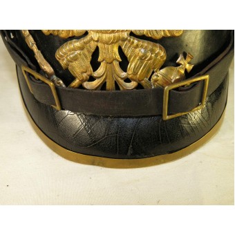 Preussen Pickelhaube- leather spike helmet. Espenlaub militaria