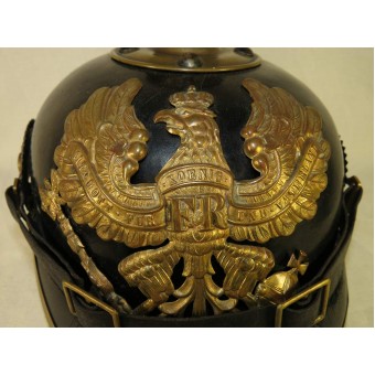 Preussen Pickelhaube- leather spike helmet. Espenlaub militaria