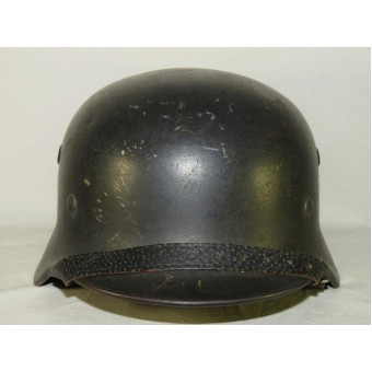 Q 68 Single decal Luftwaffe helmet.. Espenlaub militaria